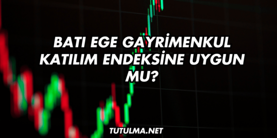 Batı Ege Gayrimenkul Katılım Endeksine Uygun mu?