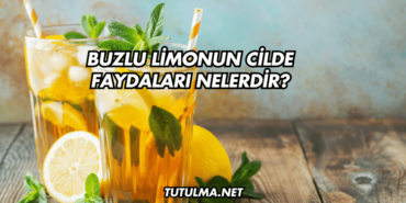 Buzlu Limonun Cilde Faydaları Nelerdir?