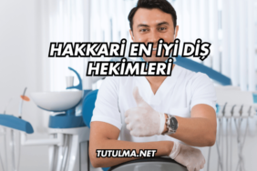 Hakkari En İyi Diş Hekimleri