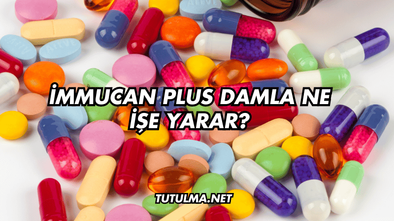 İmmucan Plus Damla Ne İşe Yarar?