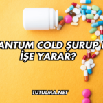 Infantum Cold Şurup Ne İşe Yarar?
