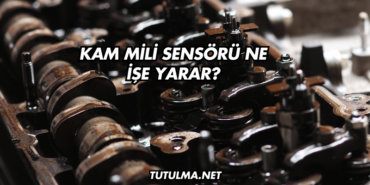 Kam Mili Sensörü Ne İşe Yarar?