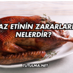 Kaz Etinin Zararları Nelerdir?