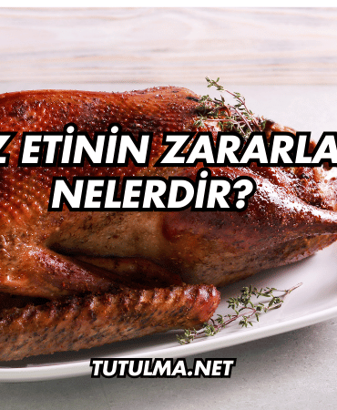 Kaz Etinin Zararları Nelerdir?