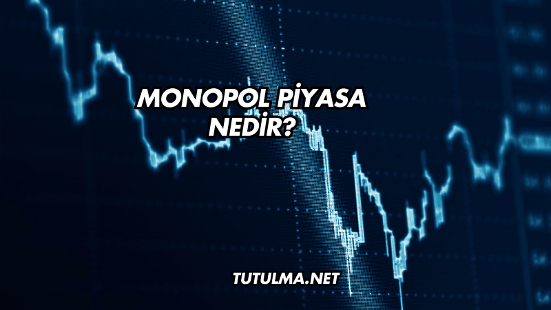 Monopol Piyasa Nedir?