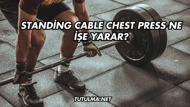 Standing Cable Chest Press Ne İşe Yarar?
