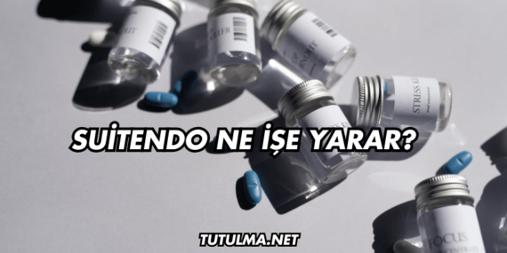 Suitendo Ne İşe Yarar?