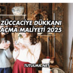 Züccaciye Dükkanı Açma Maliyeti 2025