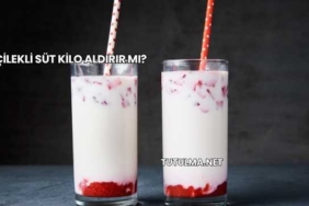 Çilekli Süt Kilo Aldırır mı?