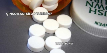 Çinko İlacı Kilo Aldırır mı?