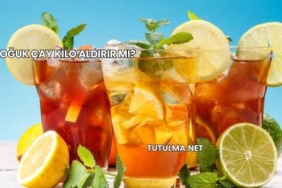 Soğuk Çay Kilo Aldırır mı?