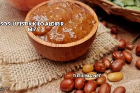 Soslu Fıstık Kilo Aldırır mı?