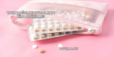 Yazz Doğum Kontrol Hapı Kilo Aldırır mı?
