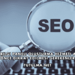 Google Bilgi Paneli Oluşturma Hizmeti Almadan Önce Dikkat Edilmesi Gerekenler